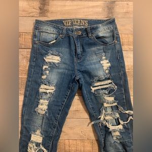 VIP Jeans Skinny Leg Blue Jeans Size 9/10